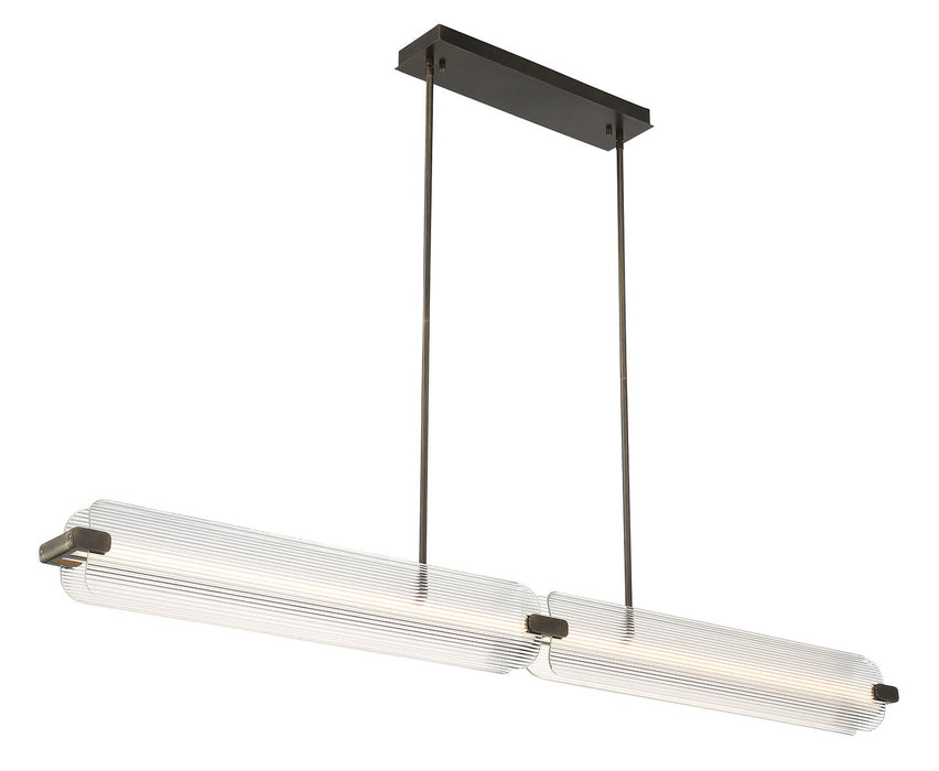 Eurofase - 50057-023 - LED Linear Chandelier - Neoness - Weathered Brass
