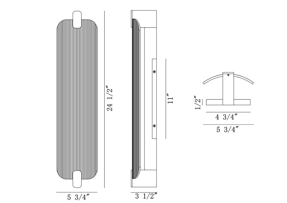 Eurofase - 50062-010 - LED Wall Sconce - Neoness - Matte Black