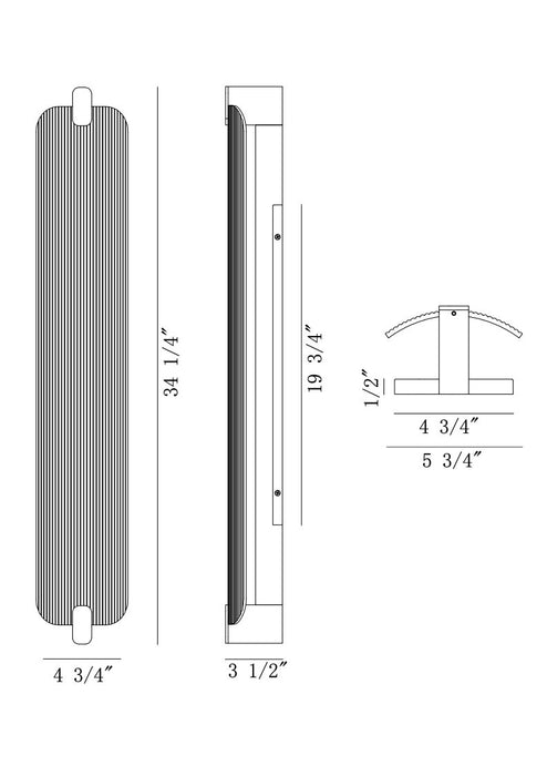 Eurofase - 50063-024 - LED Wall Sconce - Neoness - Matte Black