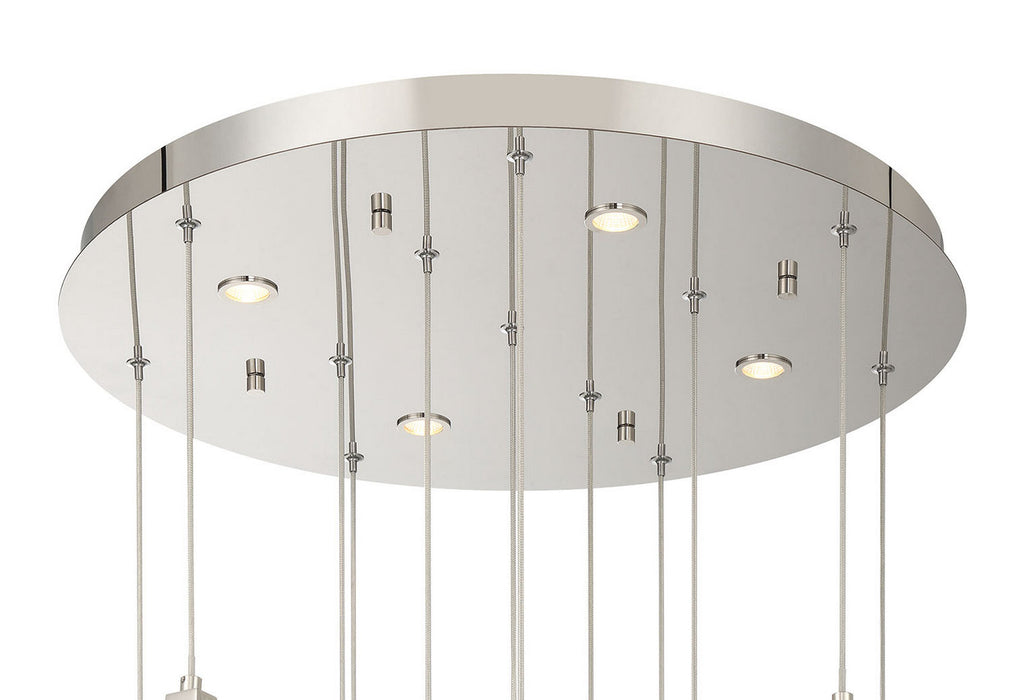Eurofase - 50102-013 - LED Chandelier - Jateo - Polished Nickel