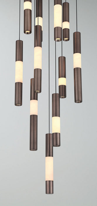 Eurofase - 50119-028 - LED Chandelier - Ronda - Harlow Bronze