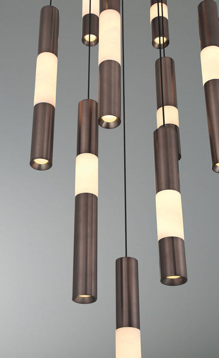 Eurofase - 50119-028 - LED Chandelier - Ronda - Harlow Bronze