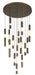 Eurofase - 50120-017 - LED Chandelier - Ronda - Weathered Brass