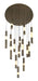 Eurofase - 50120-017 - LED Chandelier - Ronda - Weathered Brass