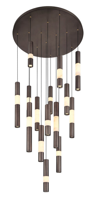 Eurofase - 50120-024 - LED Chandelier - Ronda - Harlow Bronze