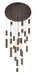 Eurofase - 50120-024 - LED Chandelier - Ronda - Harlow Bronze