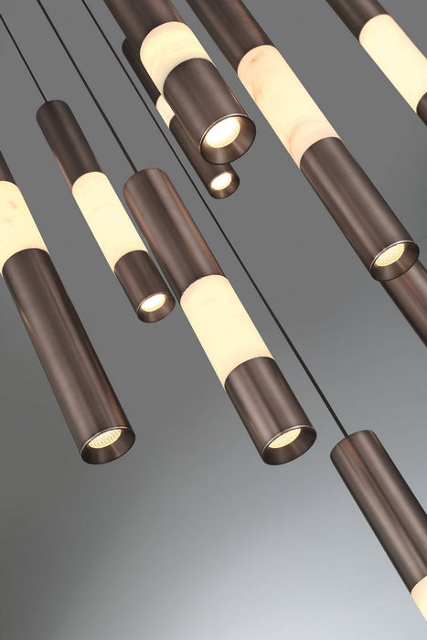 Eurofase - 50120-024 - LED Chandelier - Ronda - Harlow Bronze