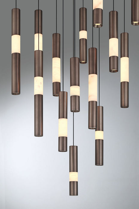 Eurofase - 50120-024 - LED Chandelier - Ronda - Harlow Bronze