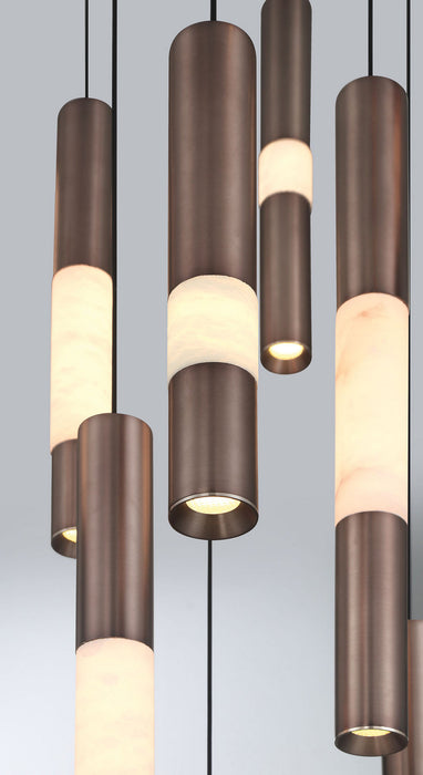 Eurofase - 50120-024 - LED Chandelier - Ronda - Harlow Bronze