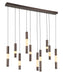 Eurofase - 50121-021 - LED Linear Chandelier - Ronda - Harlow Bronze