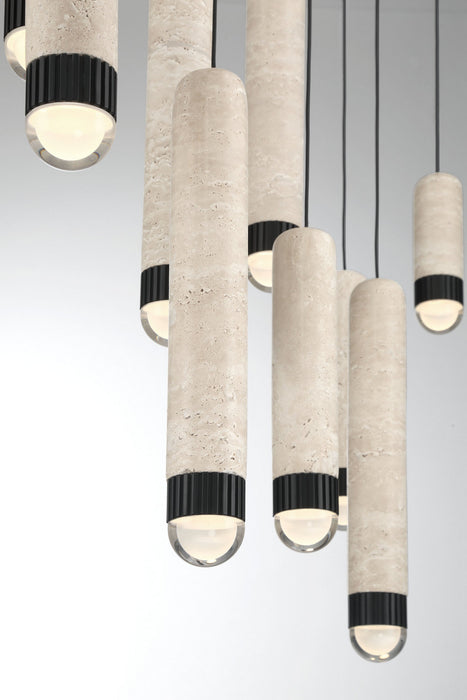 Eurofase - 50129-010 - LED Linear Chandelier - Cambre - Matte Black