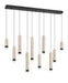 Eurofase - 50129-010 - LED Linear Chandelier - Cambre - Matte Black