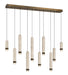 Eurofase - 50129-027 - LED Linear Chandelier - Cambre - Antique Brass