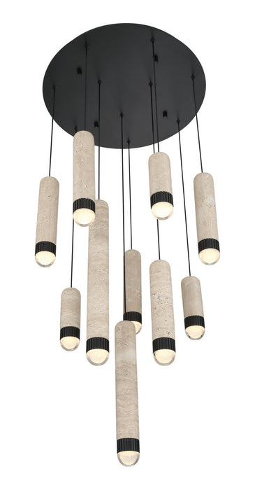 Eurofase - 50130-016 - LED Chandelier - Cambre - Matte Black