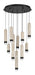 Eurofase - 50130-016 - LED Chandelier - Cambre - Matte Black