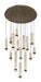 Eurofase - 50131-020 - LED Chandelier - Cambre - Antique Brass