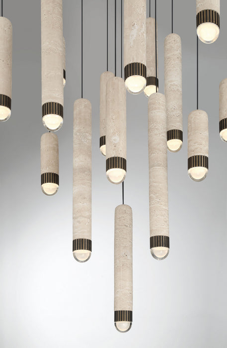 Eurofase - 50131-020 - LED Chandelier - Cambre - Antique Brass