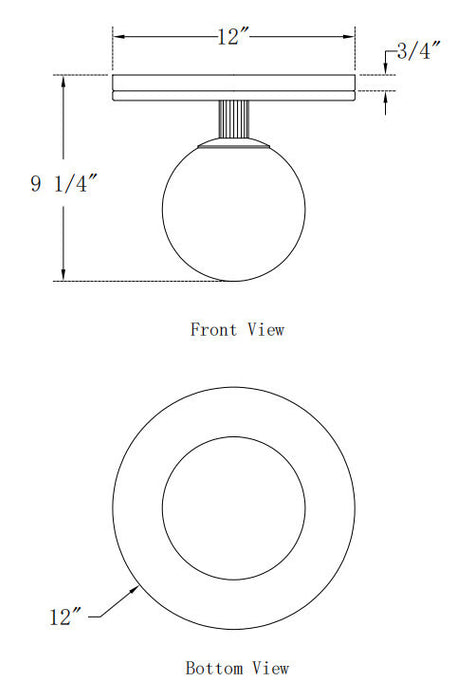 Eurofase - 50186-020 - LED Flush Mount - Carnagie - Matte Black