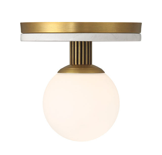 Eurofase - 50187-010 - LED Flush Mount - Carnagie - Antique Brass