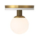 Eurofase - 50187-010 - LED Flush Mount - Carnagie - Antique Brass