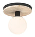 Eurofase - 50187-027 - LED Flush Mount - Carnagie - Matte Black