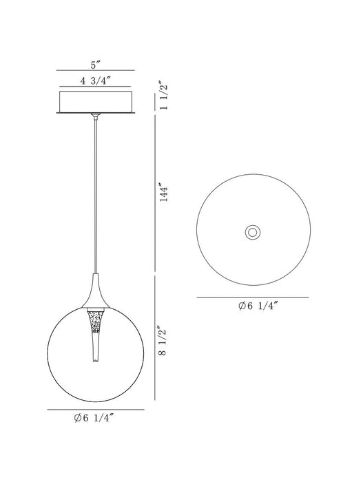Eurofase - 50251-018 - LED Pendant - Iissa - Gold