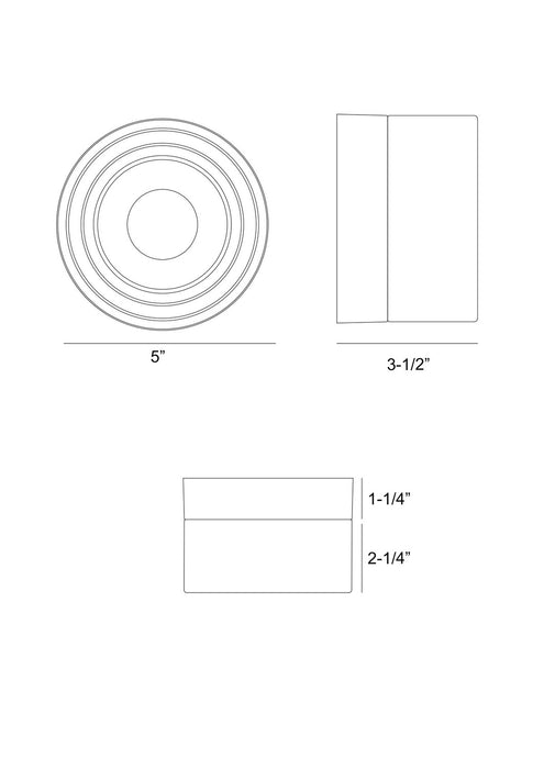 Eurofase - 50271-023 - LED Outdoor Surface Mount - Sternn - Matte Black