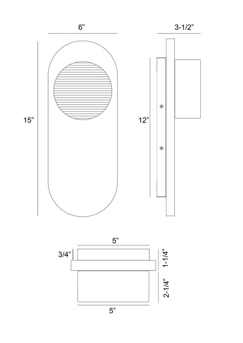Eurofase - 50273-010 - LED Wall Sconce - Sternn - Marble White