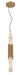 Eurofase - 50353-026 - LED Pendant - Venna - Antique Brass
