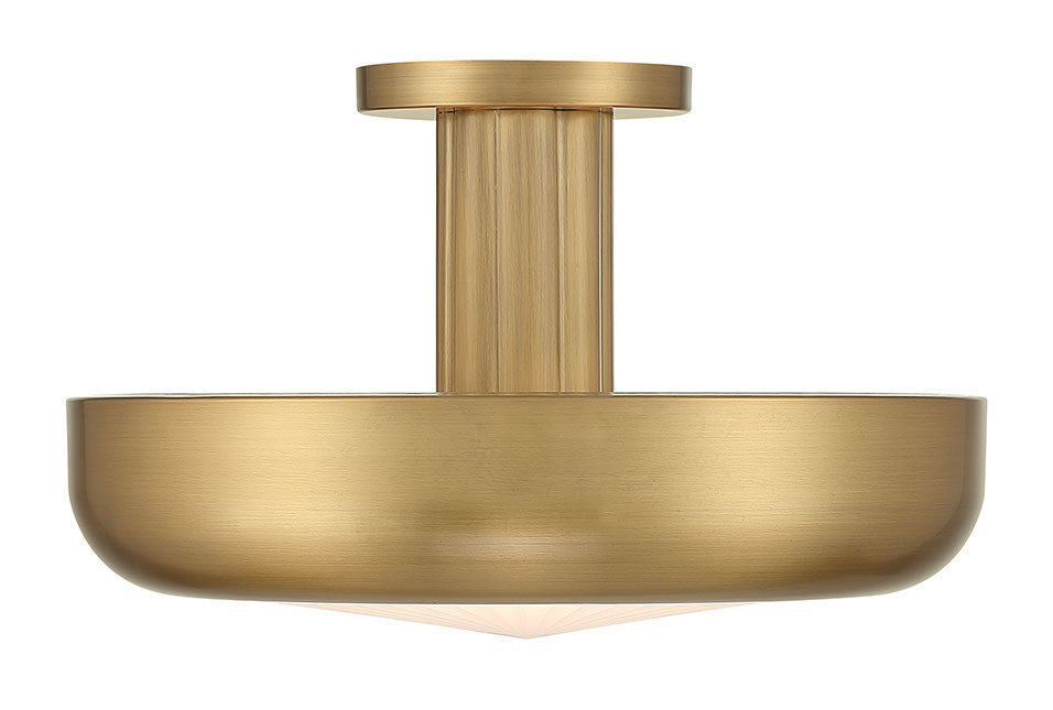 Eurofase - 50389-025 - LED Semi-Flush Mount - Macey - Antique Brass
