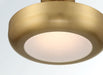 Eurofase - 50389-025 - LED Semi-Flush Mount - Macey - Antique Brass