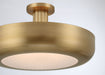 Eurofase - 50390-021 - LED Semi-Flush Mount - Macey - Antique Brass