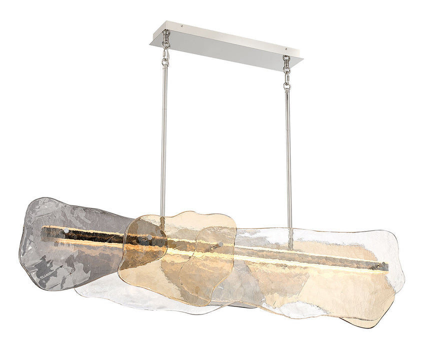 Eurofase - 50461-011 - LED Linear Chandelier - Grotto - Polished Nickel