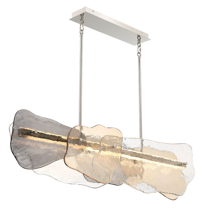 Eurofase - 50461-011 - LED Linear Chandelier - Grotto - Polished Nickel