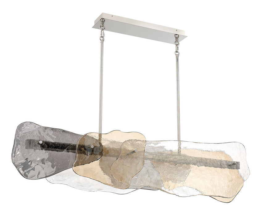 Eurofase - 50461-011 - LED Linear Chandelier - Grotto - Polished Nickel