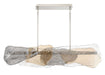 Eurofase - 50461-011 - LED Linear Chandelier - Grotto - Polished Nickel