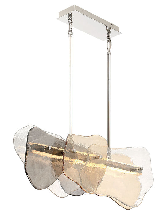 Eurofase - 50462-018 - LED Linear Chandelier - Grotto - Polished Nickel