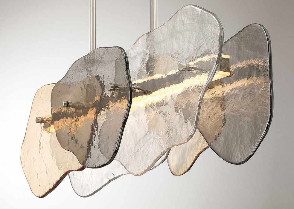 Eurofase - 50462-018 - LED Linear Chandelier - Grotto - Polished Nickel