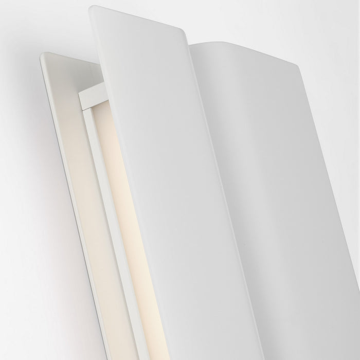 Visual Comfort Modern - PBV80227MW - LED Vanity - Cloak - Matte White