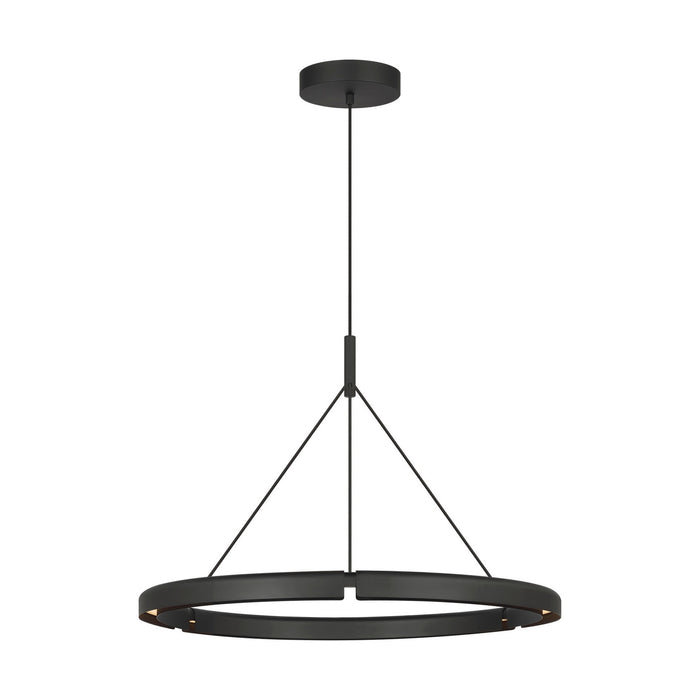 Visual Comfort Modern - PBCH80327B - LED Chandelier - Cloak - Nightshade Black