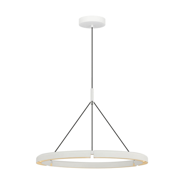 Visual Comfort Modern - PBCH80327MW - LED Chandelier - Cloak - Matte White