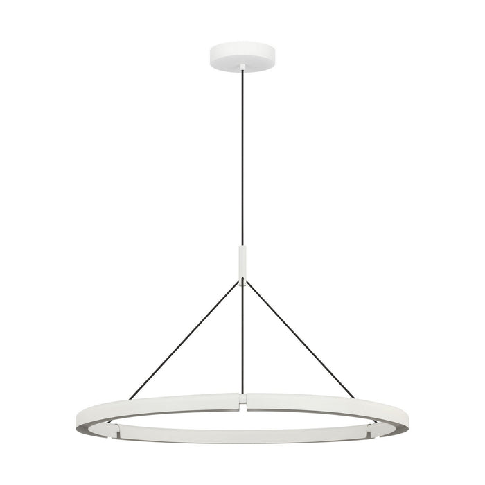 Visual Comfort Modern - PBCH80427MW - LED Chandelier - Cloak - Matte White