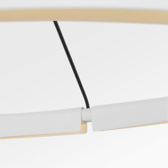 Visual Comfort Modern - PBCH80427MW - LED Chandelier - Cloak - Matte White