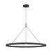 Visual Comfort Modern - PBCH80527B - LED Chandelier - Cloak - Nightshade Black