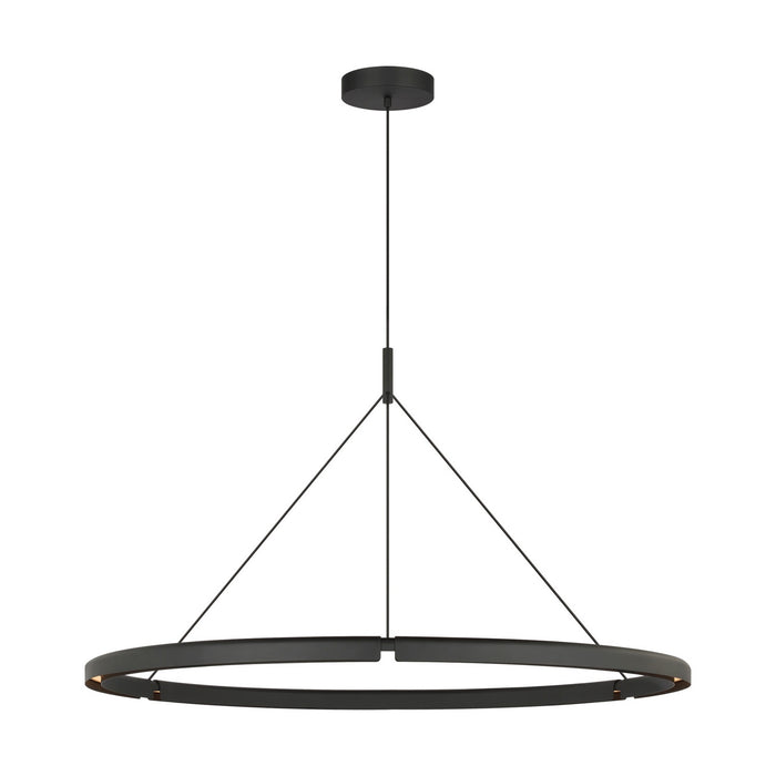 Visual Comfort Modern - PBCH80527B - LED Chandelier - Cloak - Nightshade Black
