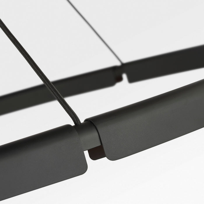 Visual Comfort Modern - PBCH80527B - LED Chandelier - Cloak - Nightshade Black