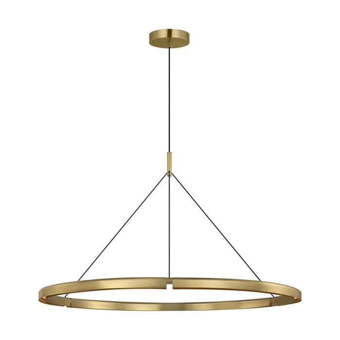 Visual Comfort Modern - PBCH80527HAB - LED Chandelier - Cloak - Hand-Rubbed Antique Brass