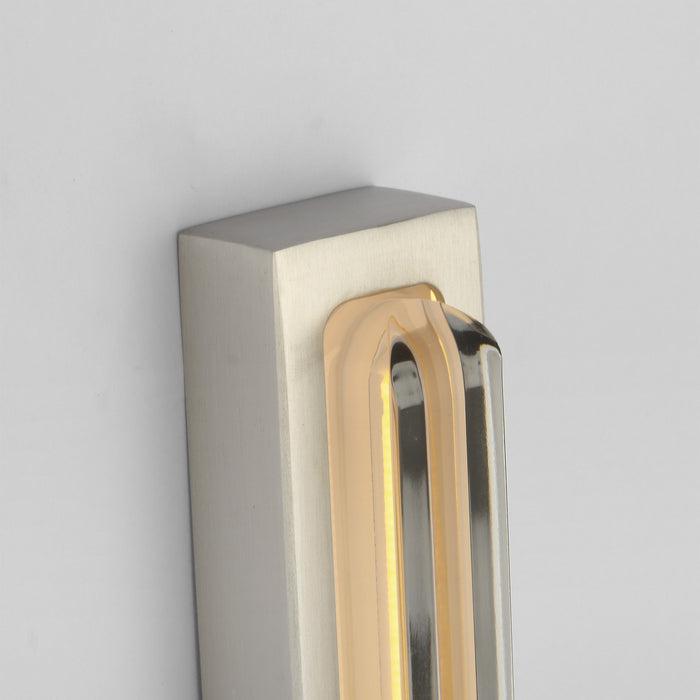 Visual Comfort Modern - SLV82627SNCG - LED Vanity - Bloccare - Satin Nickel