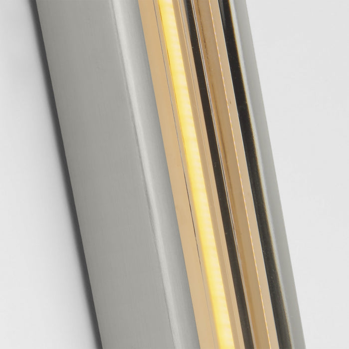 Visual Comfort Modern - SLV82827SNCG - LED Vanity - Bloccare - Satin Nickel