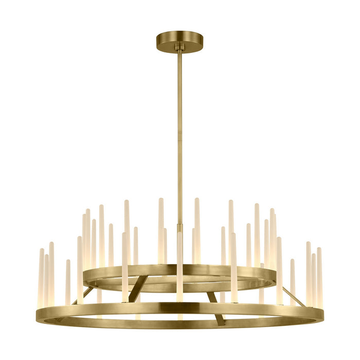 Visual Comfort Modern - SLCH81022HABEG - LED Chandelier - Sagrada - Hand-Rubbed Antique Brass